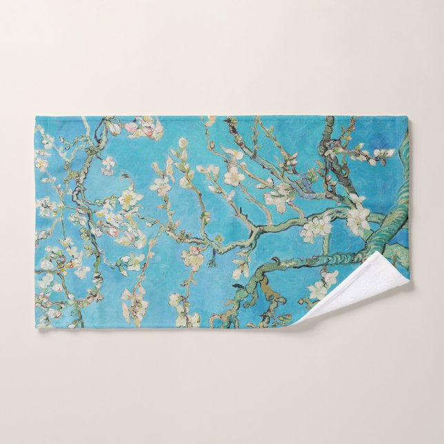 Conjunto De Toalhas Vincent van Gogh - Flor de Amendoeira (Toalha de mão)