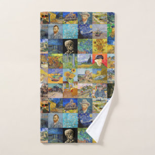 Conjunto De Toalhas Vincent van Gogh - Masterworks Mosaic Patchwork