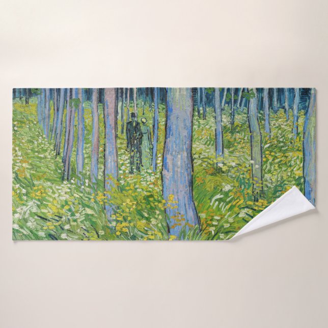 Conjunto De Toalhas Vincent van Gogh - Sub-Crescimento com Dois Número (Toalha de Banho)
