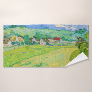Conjunto De Toalhas Vincent van Gogh - Vista dos navios perto de Auver