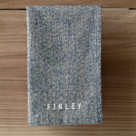 Conjunto De Toalhas Vintage Denim Blue Jeans