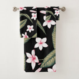 Conjunto De Toalhas Vintage Floral Watercolor