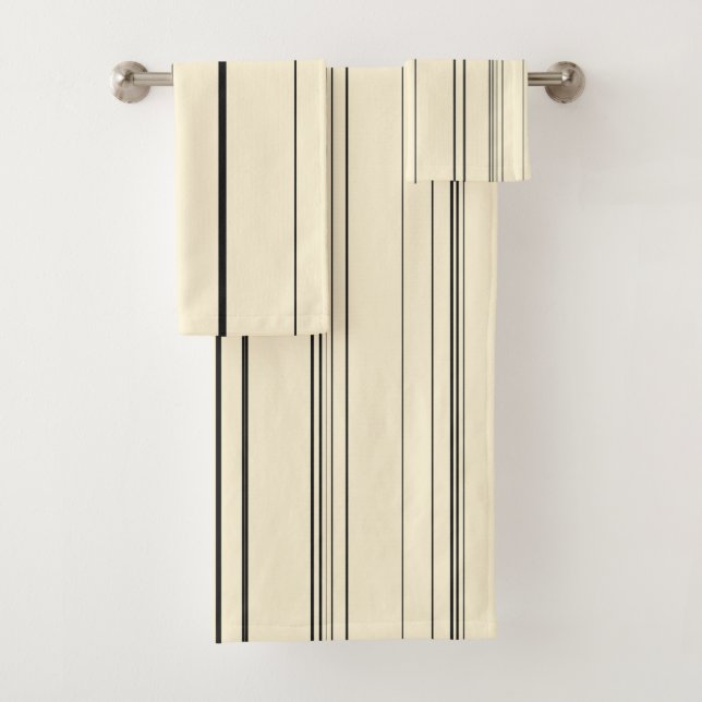 Conjunto De Toalhas Vintage Stripes (Insitu)