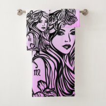 Virgo A Virgem Zodiac Purple