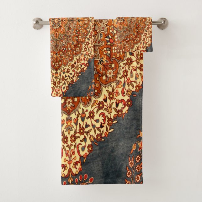 Conjunto De Toalhas Visual de Padrão Persa Antigo (Insitu)