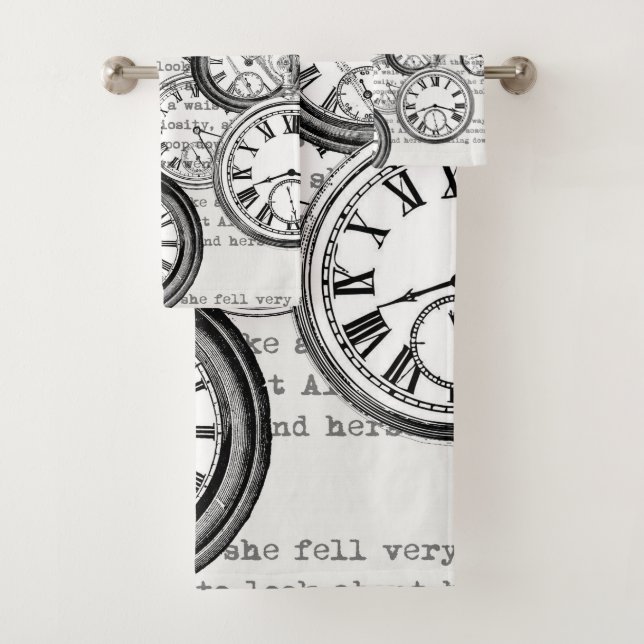 Conjunto De Toalhas Vitoriano Pocket Assista Alice no País das Maravil (Insitu)