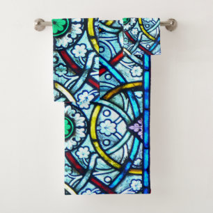 Conjunto De Toalhas Vitral elegante bonito de Notre Dame