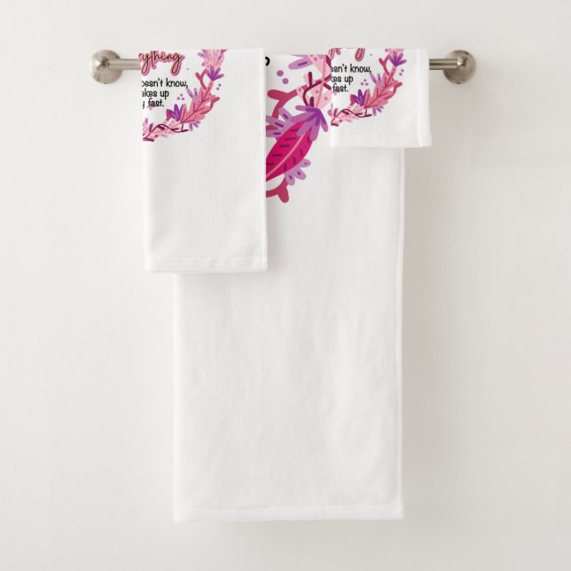 Conjunto De Toalhas Vovó sabe tudo (Insitu)