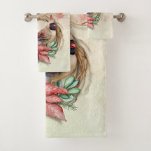 Watercolor Winter Cardinal