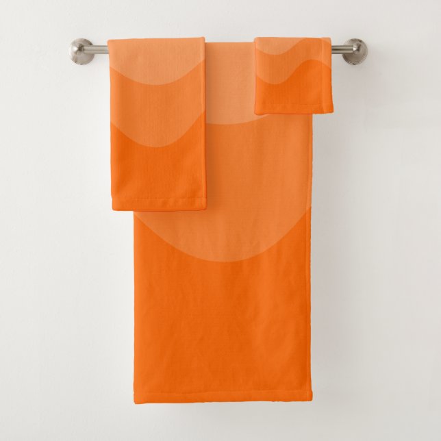 Conjunto De Toalhas Wavey Stripe Moderno (Insitu)