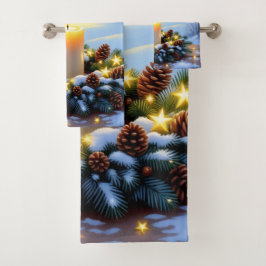 Conjunto De Toalhas „Weihnachtliche Harmonie“