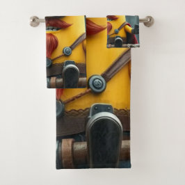 Conjunto De Toalhas „Wikinger-Minion auf Eroberungskurs“