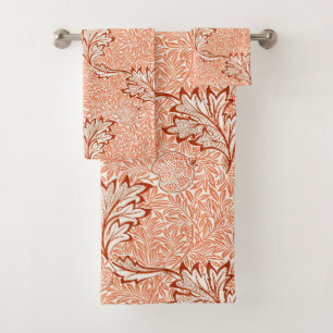 Conjunto De Toalhas William Morris Botanical Apple Design