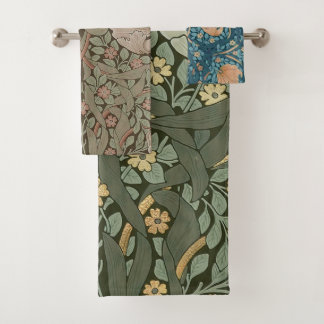 Conjunto De Toalhas William Morris Pimpernel Vintage Pattern Bath Towe