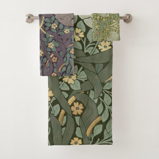 Conjunto De Toalhas William Morris Pimpernel Vintage Pattern Bath Towe