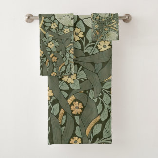 Conjunto De Toalhas William Morris Pimpernel Vintage Pattern Bath Towe
