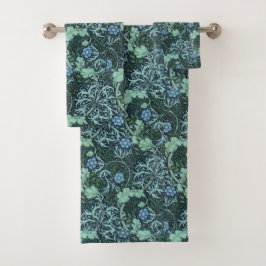 Conjunto De Toalhas William Morris Seaweed Pattern
