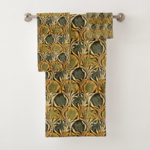 Conjunto De Toalhas William Morris Tulips & Lily Carpet Rug Classic