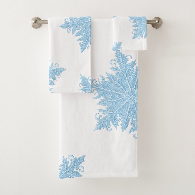 Conjunto De Toalhas Winter Bath Towel Set (Insitu)