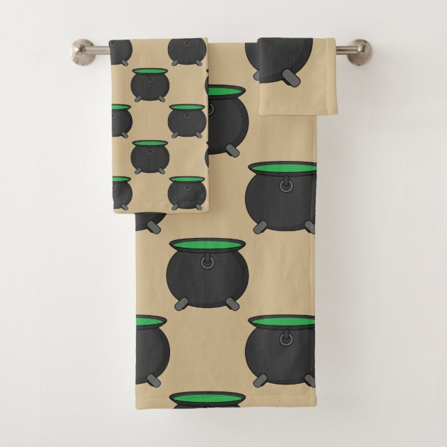 Conjunto De Toalhas Witch Cauldron (Insitu)