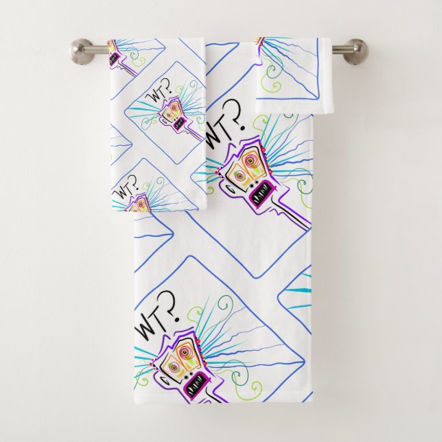 Conjunto De Toalhas WT? O QUE? EMOJI Meemogie (Insitu)