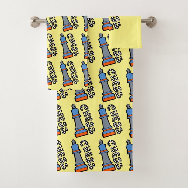 Conjunto De Toalhas xadrez (Insitu)