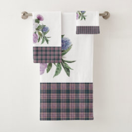 Conjunto De Toalhas Xadrez Padrões escoceses