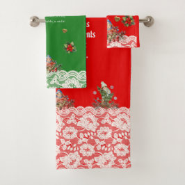 CONJUNTO DE TOALHAS XHRISTMAS TOWEL