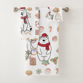 CONJUNTO DE TOALHAS XMAS TOWEL SET