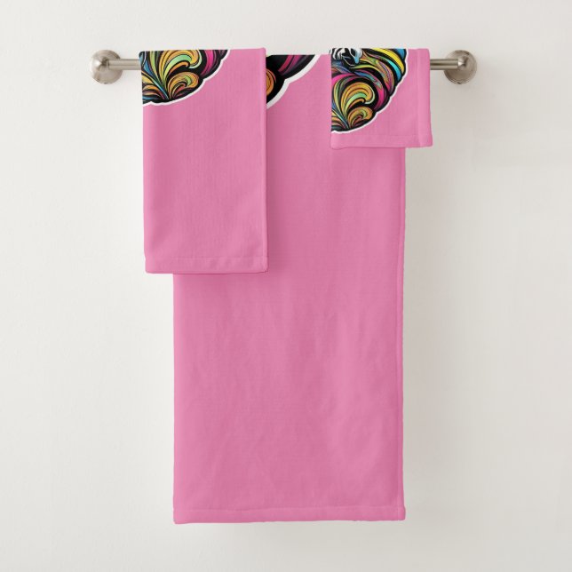 Conjunto De Toalhas Zebra 1 (Insitu)