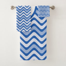 Conjunto De Toalhas Zigzag Colorido