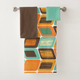 Conjunto de torres de banho de 1970