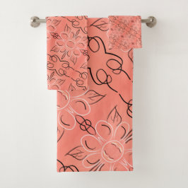 Conjunto de Torres Florais Delicadas