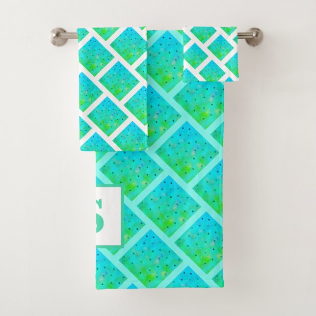 Conjunto de Torres Monogramas Primavera Brilhante (Insitu)