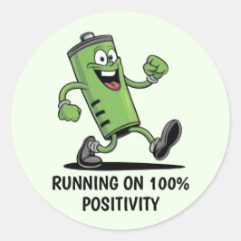 Conjunto do adesivo da bateria carregada