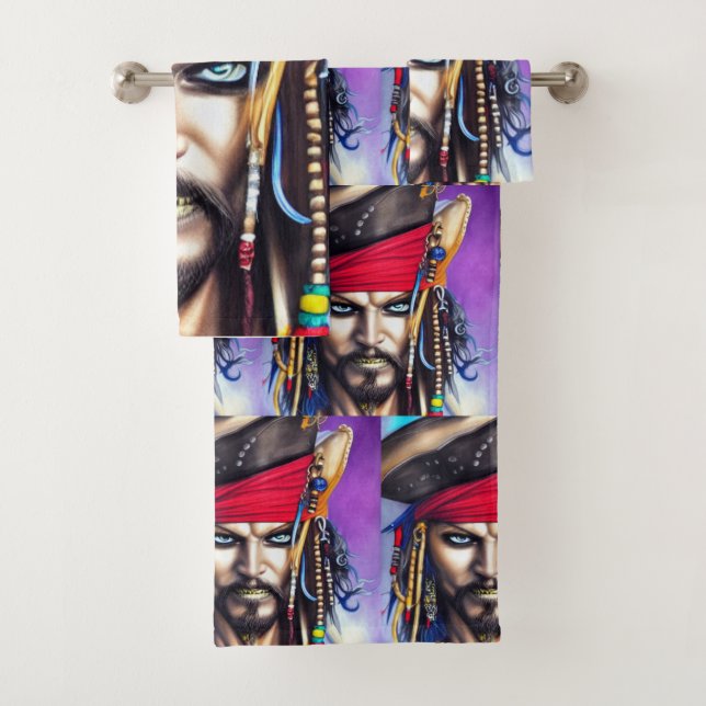 Conjunto Pirate Bath Toalha (Insitu)
