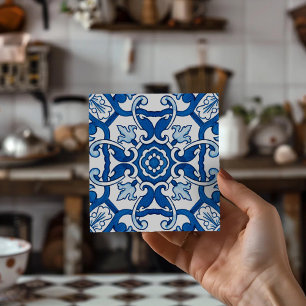 Conjuntos de Porta-Copos de Azulejos com Design Vi