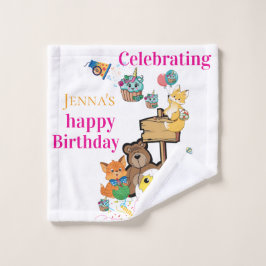 Conjuntos de Toalhas de Banho, Feliz Aniversário R