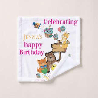 Conjuntos de Toalhas de Banho, Feliz Aniversário R