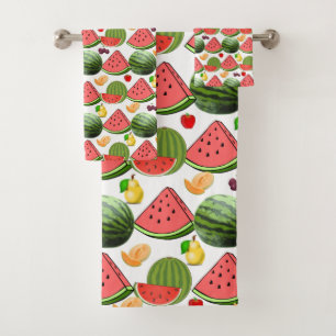 Conjuntos de toalhas de salada de fruta