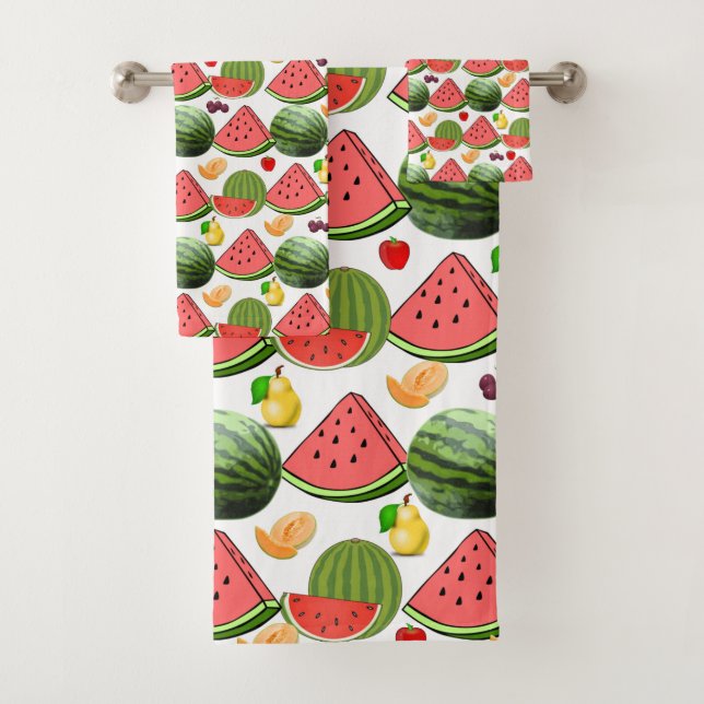 Conjuntos de toalhas de salada de fruta (Insitu)