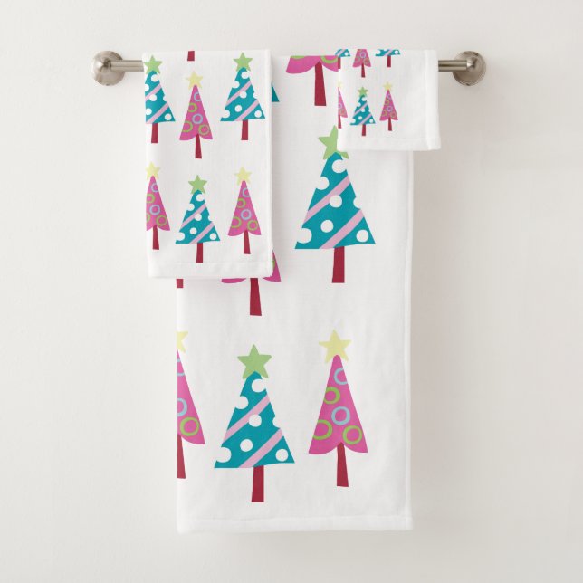 Conjuntos de Torres de Natal Rosa e Azul (Insitu)