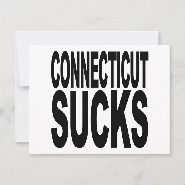 Connecticut Sucks (Frente)