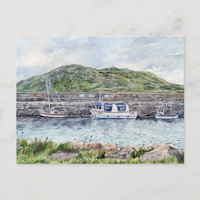 Connemara, Galway Cartão Postal (Frente)