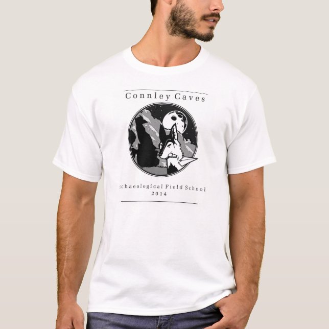 Connley cava a camisa dos homens da escola 2014 do (Frente)