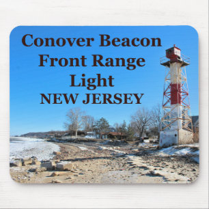 Conover Beacon Front Range Light, Mousepad NJ