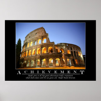 Conquista - Poster motivacional