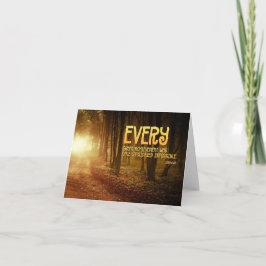 Conquistas Cartão de Nota Inspiracional