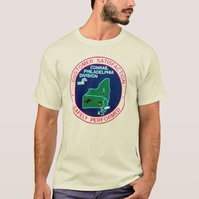 ConRail Philadelphia Division T-Shirt (Frente)