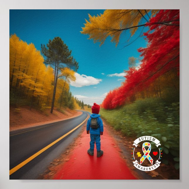 Consciência Autismo - Poster (Frente)